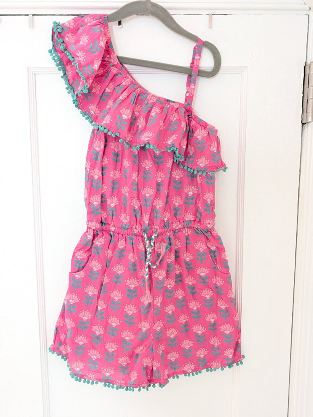 EUC Mini Boden Shorts Romper Outfit Sz 6-7